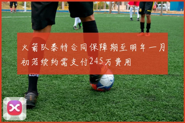 火箭队泰特合同保障期至明年一月初若续约需支付245万费用